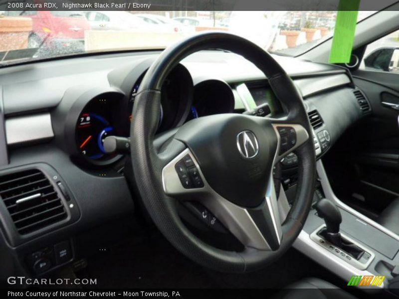 Nighthawk Black Pearl / Ebony 2008 Acura RDX