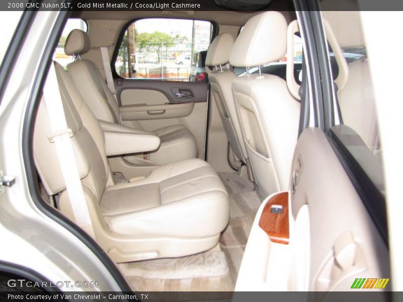 Gold Mist Metallic / Cocoa/Light Cashmere 2008 GMC Yukon SLT