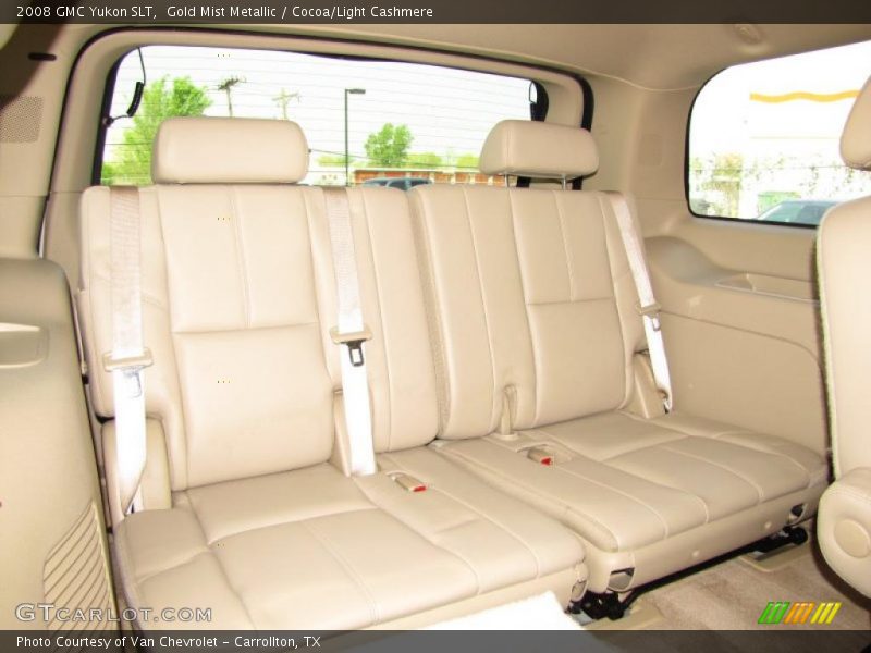 Gold Mist Metallic / Cocoa/Light Cashmere 2008 GMC Yukon SLT
