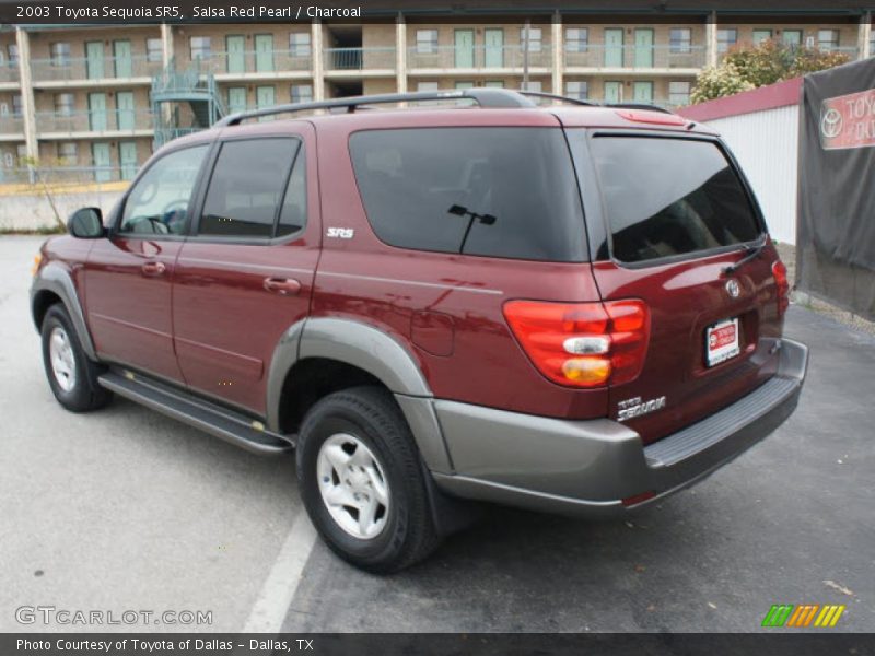 Salsa Red Pearl / Charcoal 2003 Toyota Sequoia SR5