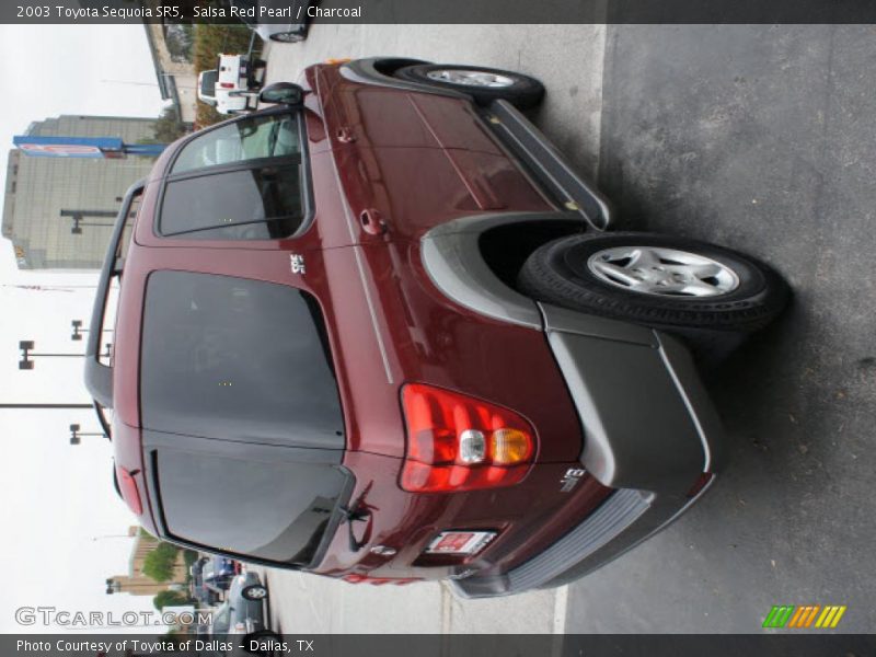 Salsa Red Pearl / Charcoal 2003 Toyota Sequoia SR5