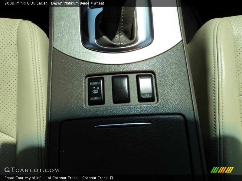 Desert Platinum Beige / Wheat 2008 Infiniti G 35 Sedan