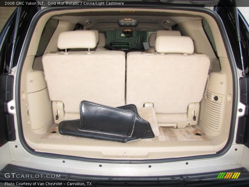 Gold Mist Metallic / Cocoa/Light Cashmere 2008 GMC Yukon SLT