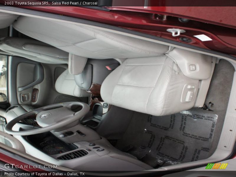 Salsa Red Pearl / Charcoal 2003 Toyota Sequoia SR5
