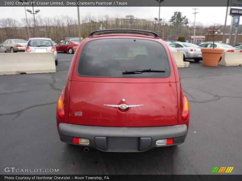 Deep Cranberry Pearlcoat / Taupe 2002 Chrysler PT Cruiser Limited