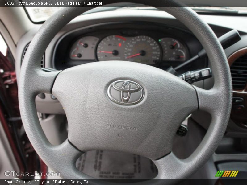 Salsa Red Pearl / Charcoal 2003 Toyota Sequoia SR5