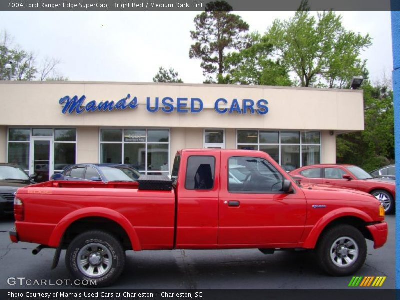 Bright Red / Medium Dark Flint 2004 Ford Ranger Edge SuperCab