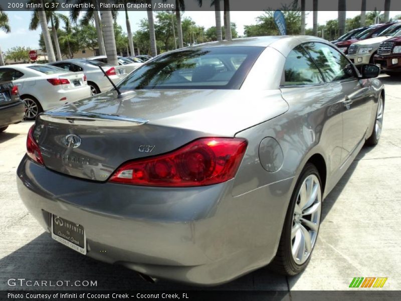  2009 G 37 Convertible Platinum Graphite