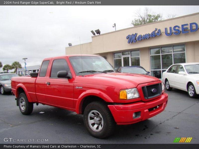 Bright Red / Medium Dark Flint 2004 Ford Ranger Edge SuperCab