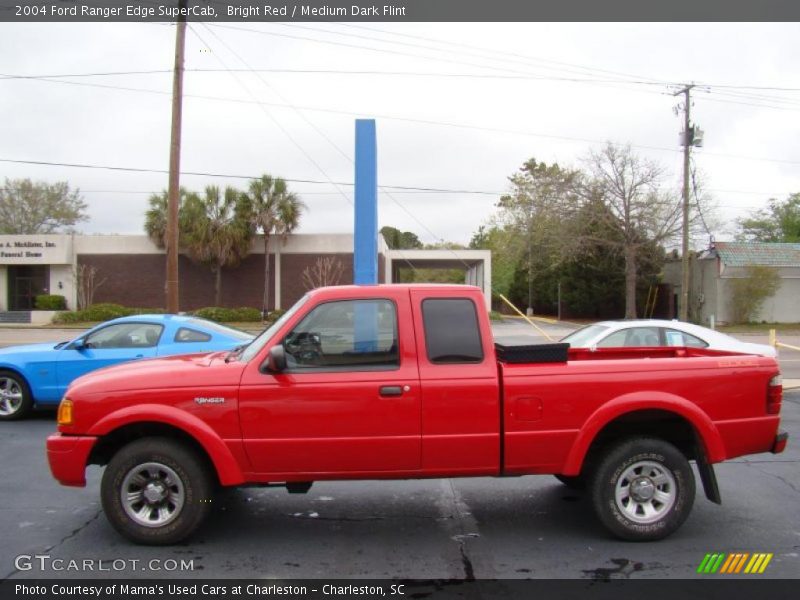 Bright Red / Medium Dark Flint 2004 Ford Ranger Edge SuperCab