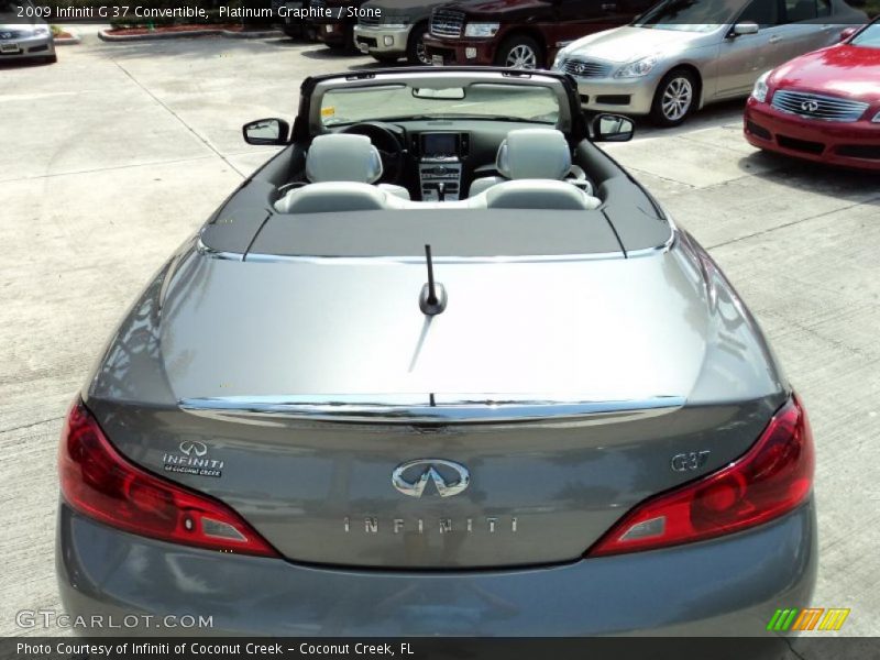 Platinum Graphite / Stone 2009 Infiniti G 37 Convertible