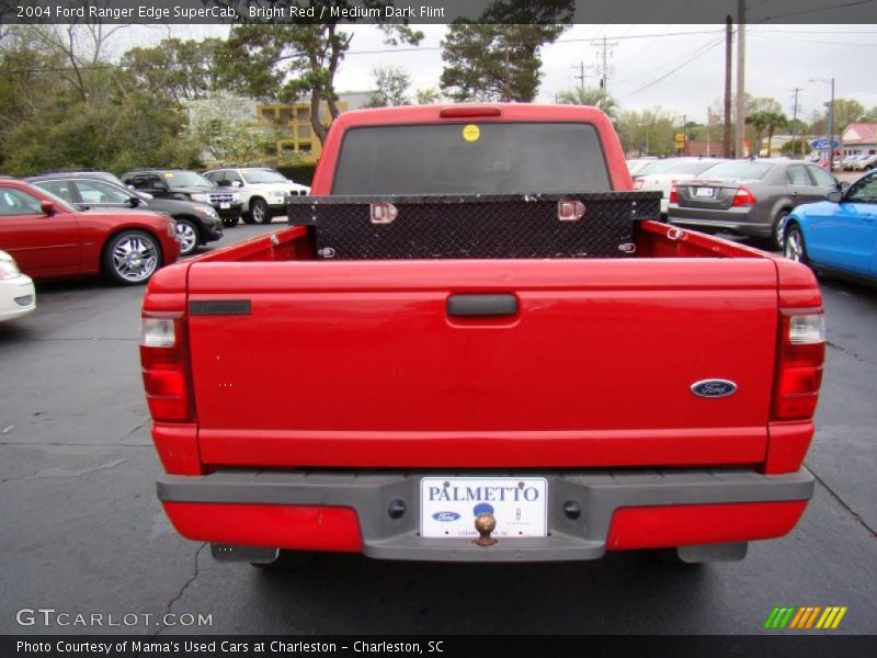Bright Red / Medium Dark Flint 2004 Ford Ranger Edge SuperCab