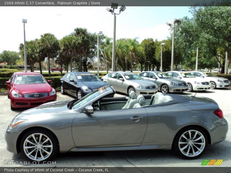  2009 G 37 Convertible Platinum Graphite