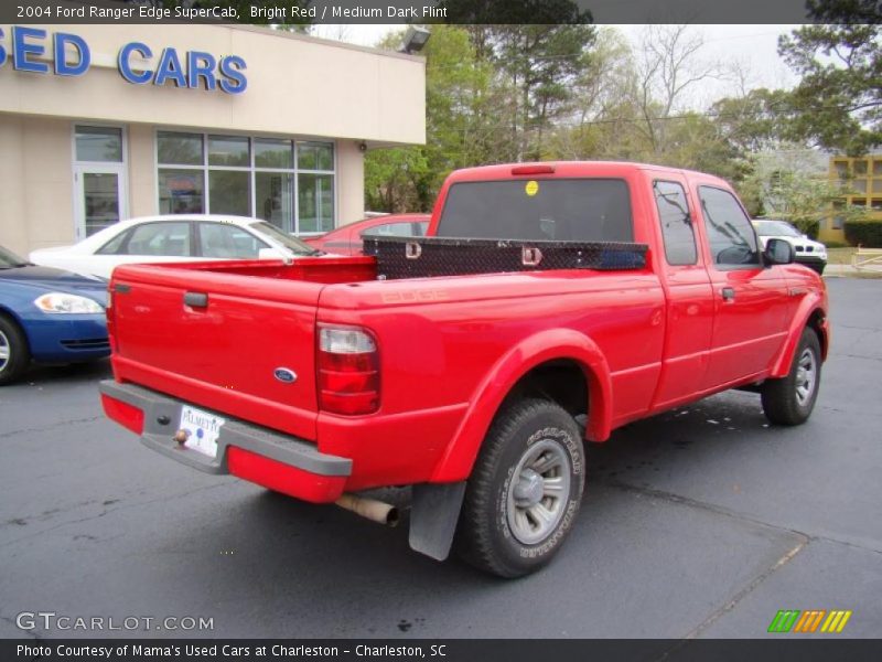 Bright Red / Medium Dark Flint 2004 Ford Ranger Edge SuperCab