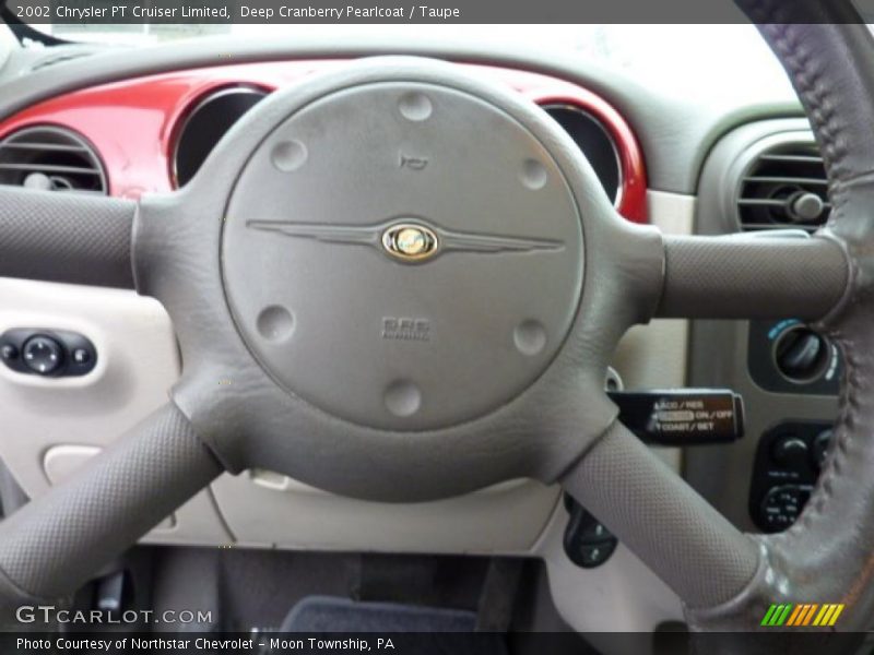 Deep Cranberry Pearlcoat / Taupe 2002 Chrysler PT Cruiser Limited