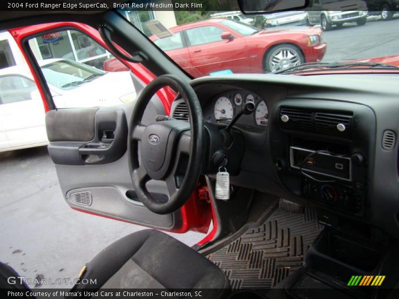 Bright Red / Medium Dark Flint 2004 Ford Ranger Edge SuperCab