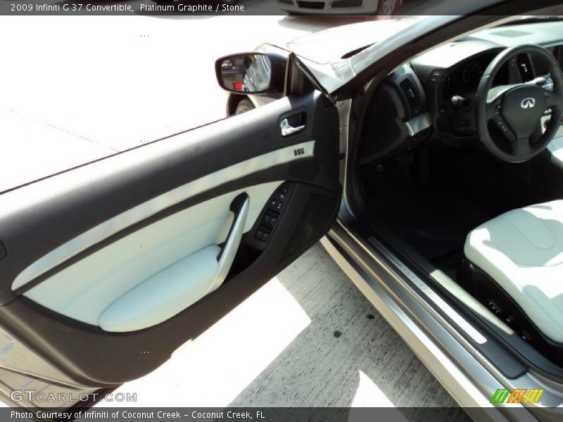 Platinum Graphite / Stone 2009 Infiniti G 37 Convertible