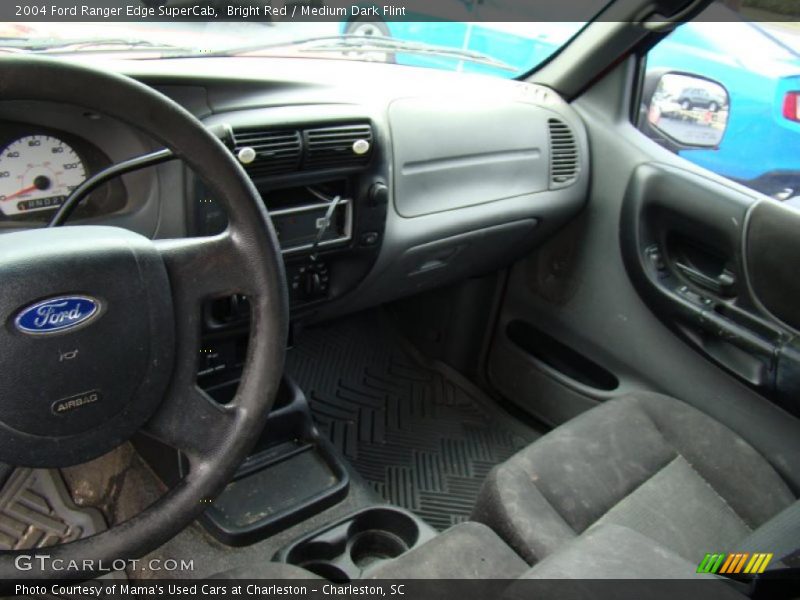 Bright Red / Medium Dark Flint 2004 Ford Ranger Edge SuperCab