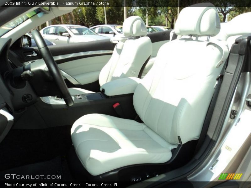 Platinum Graphite / Stone 2009 Infiniti G 37 Convertible