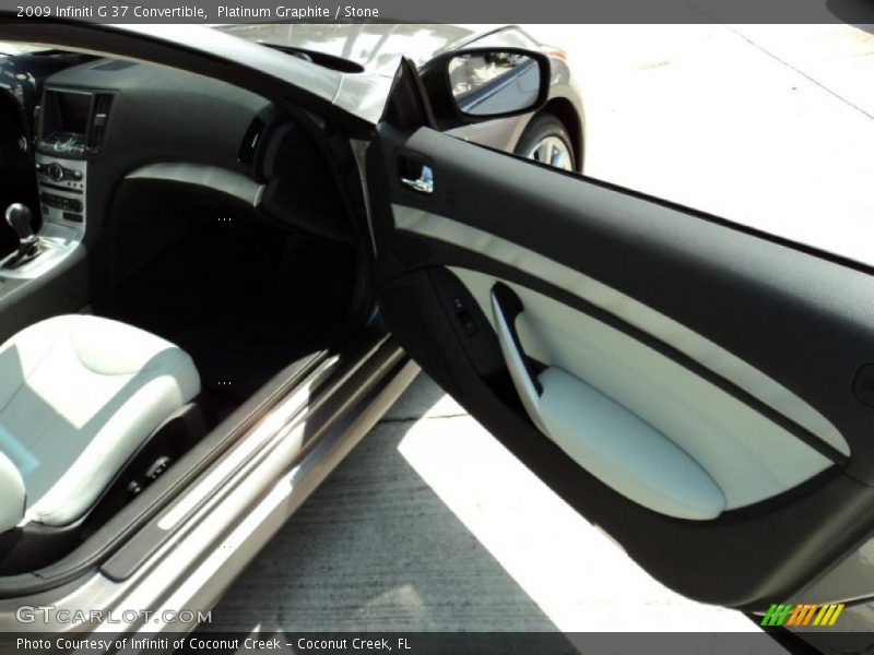 Platinum Graphite / Stone 2009 Infiniti G 37 Convertible