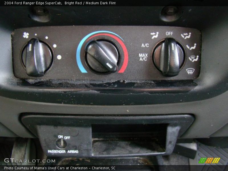 Bright Red / Medium Dark Flint 2004 Ford Ranger Edge SuperCab