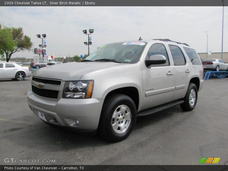 Silver Birch Metallic / Ebony 2009 Chevrolet Tahoe LT