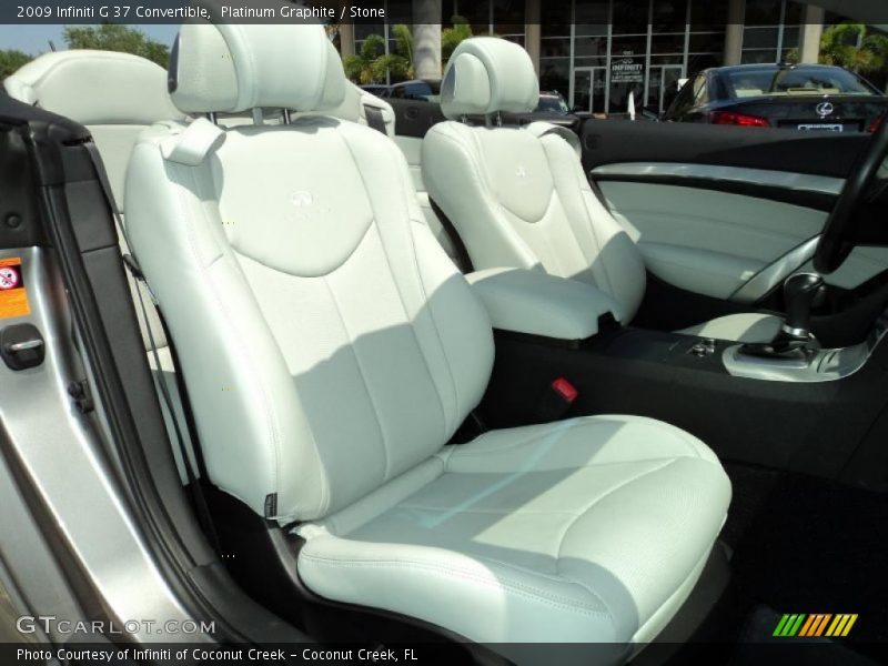 Platinum Graphite / Stone 2009 Infiniti G 37 Convertible