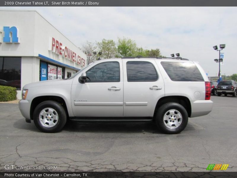 Silver Birch Metallic / Ebony 2009 Chevrolet Tahoe LT