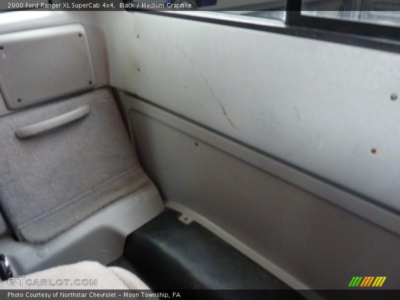 Black / Medium Graphite 2000 Ford Ranger XL SuperCab 4x4
