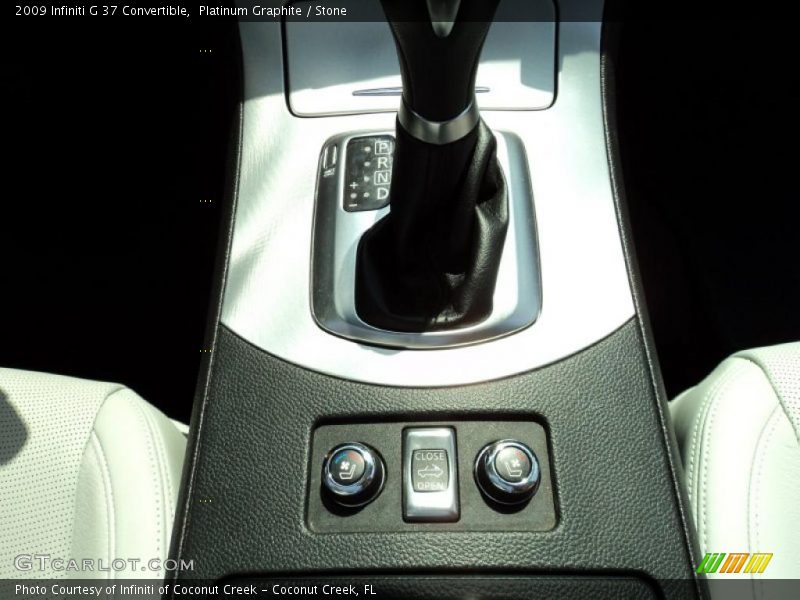 Platinum Graphite / Stone 2009 Infiniti G 37 Convertible