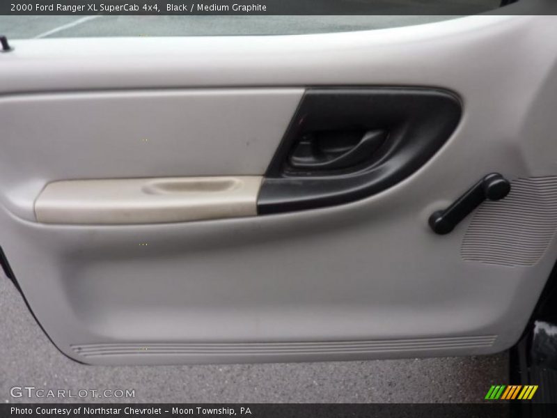 Black / Medium Graphite 2000 Ford Ranger XL SuperCab 4x4
