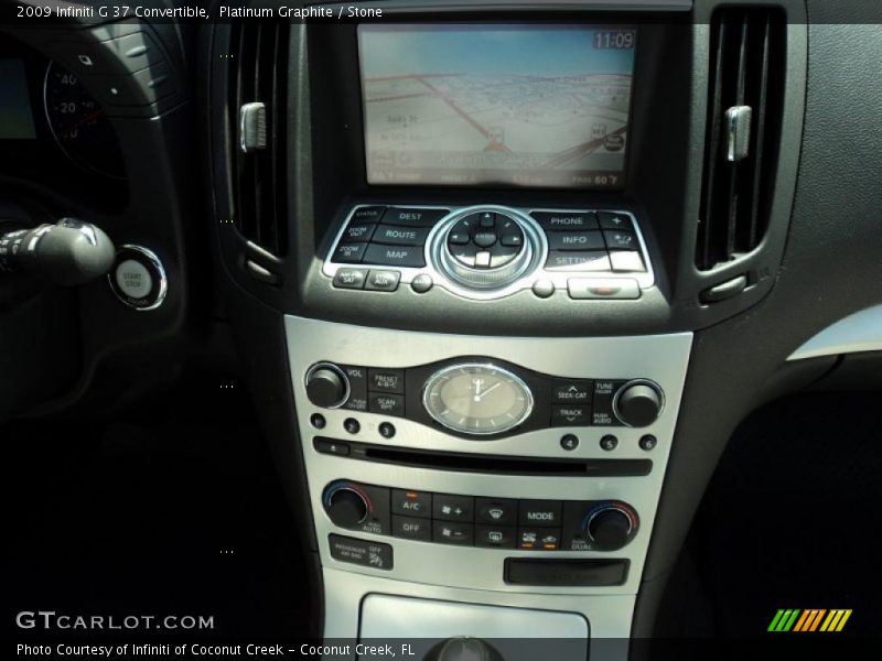 Platinum Graphite / Stone 2009 Infiniti G 37 Convertible