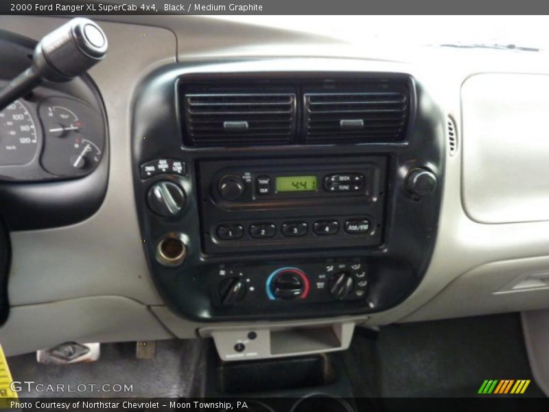 Black / Medium Graphite 2000 Ford Ranger XL SuperCab 4x4