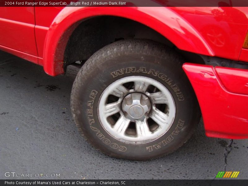 Bright Red / Medium Dark Flint 2004 Ford Ranger Edge SuperCab