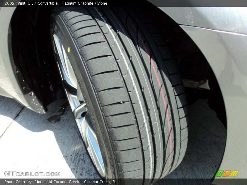 Platinum Graphite / Stone 2009 Infiniti G 37 Convertible