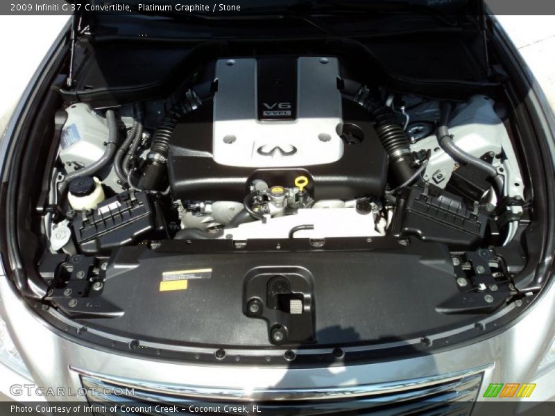 Platinum Graphite / Stone 2009 Infiniti G 37 Convertible