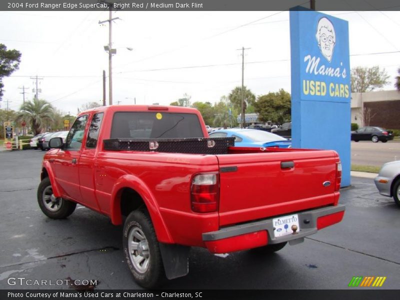 Bright Red / Medium Dark Flint 2004 Ford Ranger Edge SuperCab