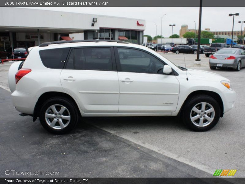  2008 RAV4 Limited V6 Blizzard Pearl White