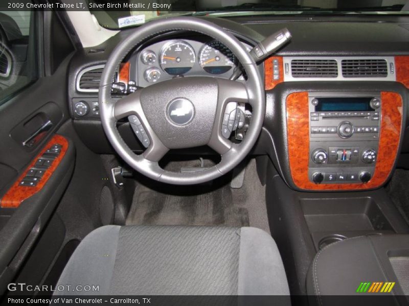Silver Birch Metallic / Ebony 2009 Chevrolet Tahoe LT