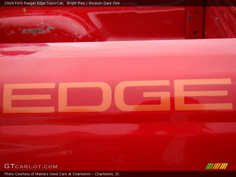 Bright Red / Medium Dark Flint 2004 Ford Ranger Edge SuperCab