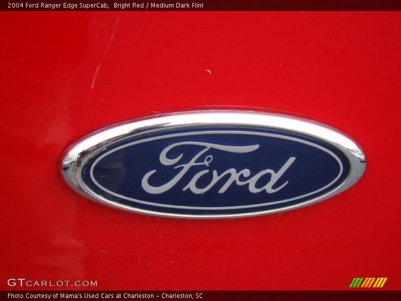 Bright Red / Medium Dark Flint 2004 Ford Ranger Edge SuperCab