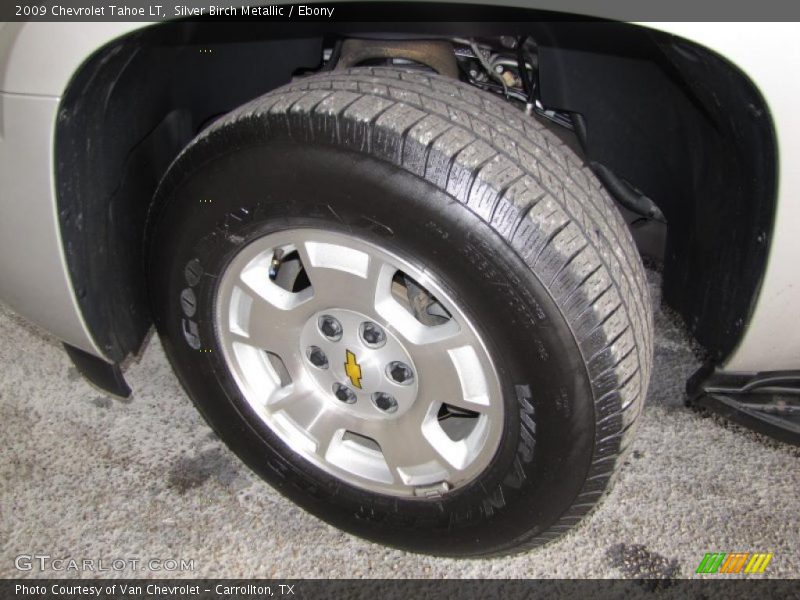 Silver Birch Metallic / Ebony 2009 Chevrolet Tahoe LT