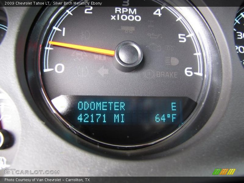 Silver Birch Metallic / Ebony 2009 Chevrolet Tahoe LT
