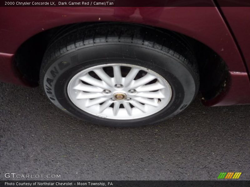 Dark Garnet Red / Camel/Tan 2000 Chrysler Concorde LX