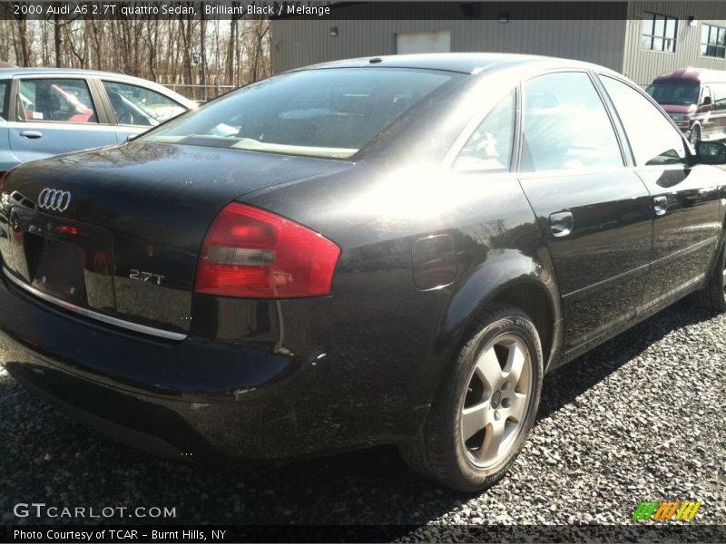 Brilliant Black / Melange 2000 Audi A6 2.7T quattro Sedan