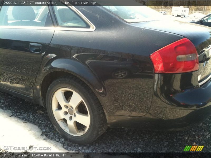 Brilliant Black / Melange 2000 Audi A6 2.7T quattro Sedan