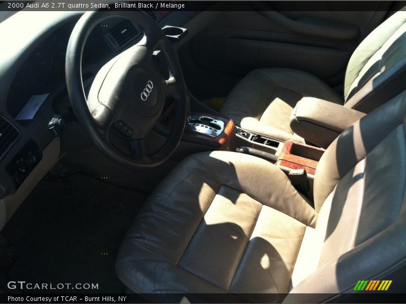 Brilliant Black / Melange 2000 Audi A6 2.7T quattro Sedan