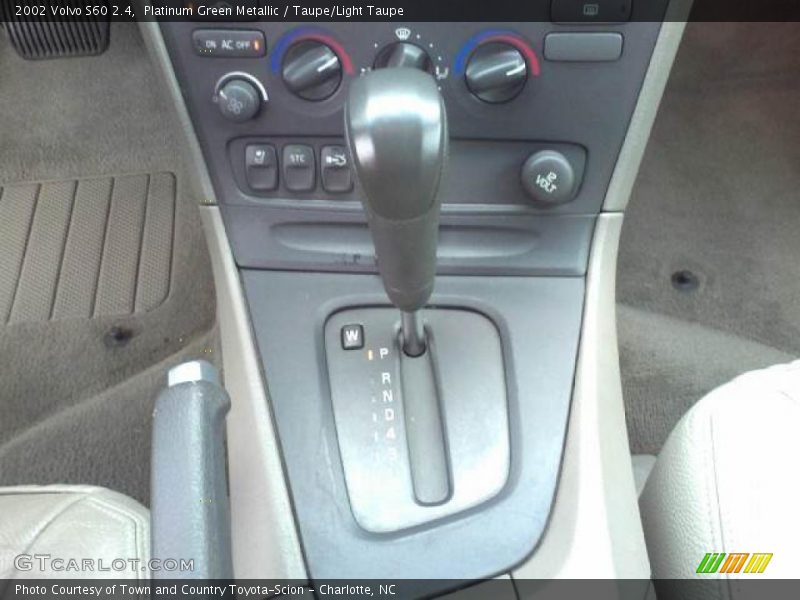 Platinum Green Metallic / Taupe/Light Taupe 2002 Volvo S60 2.4