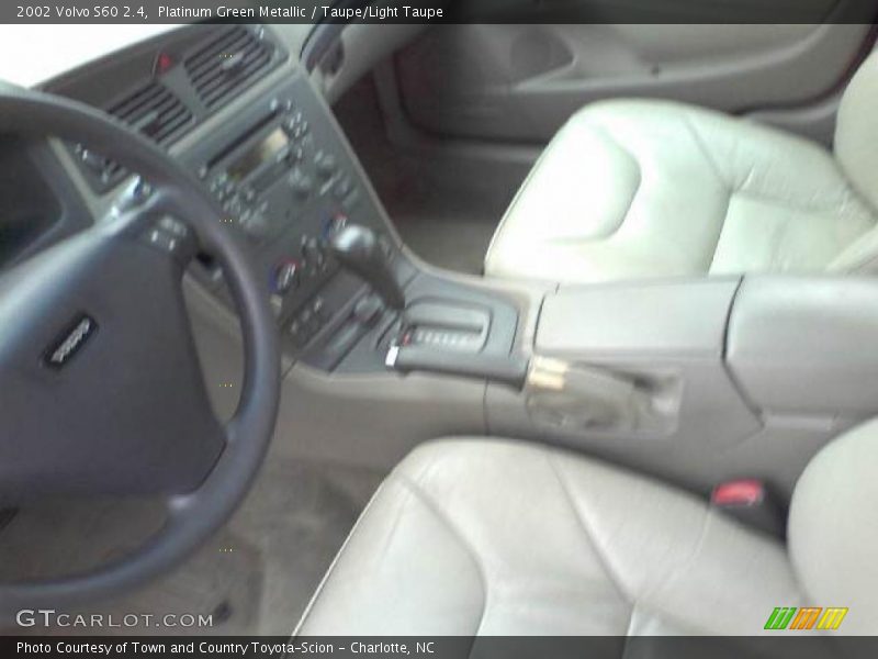 Platinum Green Metallic / Taupe/Light Taupe 2002 Volvo S60 2.4