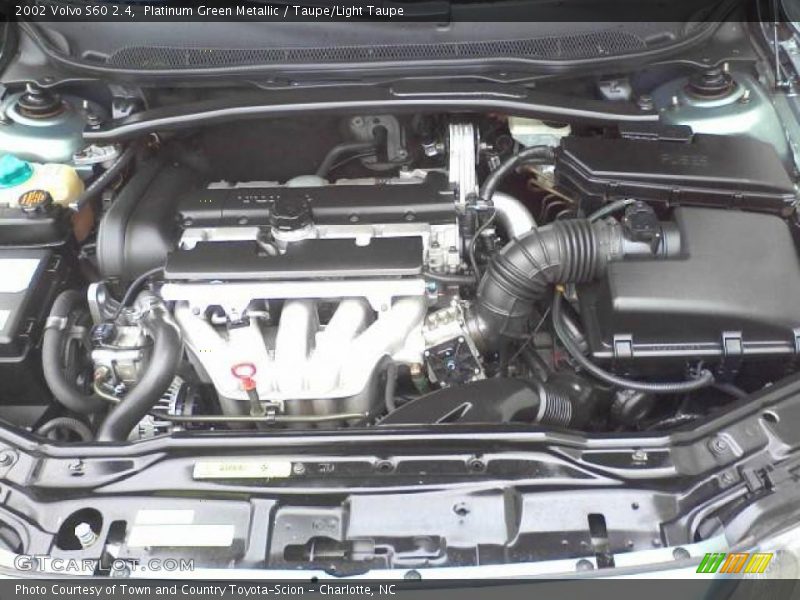 Platinum Green Metallic / Taupe/Light Taupe 2002 Volvo S60 2.4